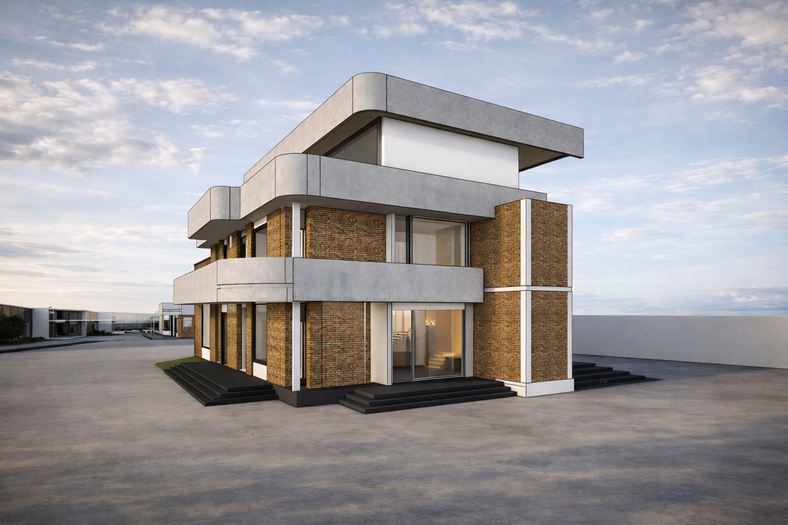Brick Villa — view 3